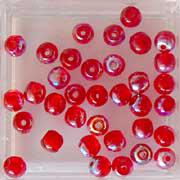 Glass bead red