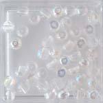 Glasperle transparent