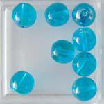 Glass bead Aqua