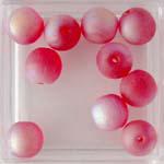 Glasperle Matt Rot