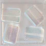 Glass bead rectangle