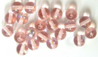 Glass bead light pink