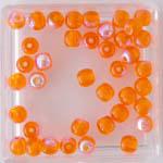 Glass bead Orange