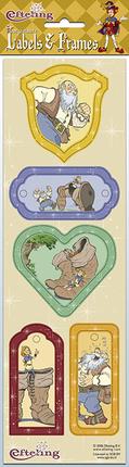 Etiketten und Rahmen Efteling Little Thumb