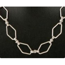 Bijoux Kette 5 Silberfarbe