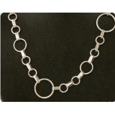 Bijoux Kette 6 silberfarben
