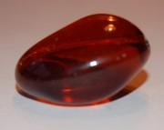 Glasperle Kieselstein 22 x 26 mm