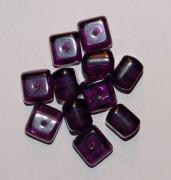 Glasperle Quadrat 9 x 13mm