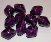 Glasperle Diamantkugel 12 x 17mm
