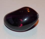 Glasperle Kieselstein 22 x 26 mm