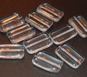 Glass bead Rectangle 12 x 19 mm