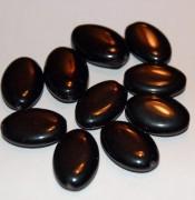 Glasperle Oval Flach 14 x 20 mm