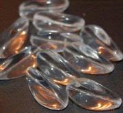 Glass bead drop 13 x 22mm