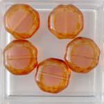 Glasperle achteckig