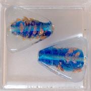 Glasperle Transparentes Dreieck