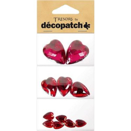 Tresors Heart Facet Rhinestone