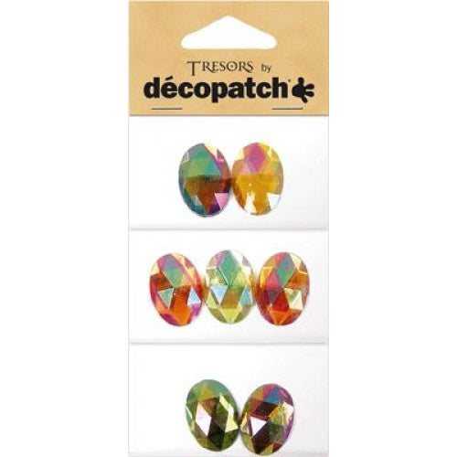 Tresors Oval Facet Rhinestone