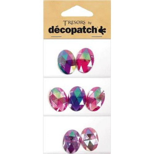 Tresors Oval Facet Rhinestone