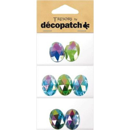 Tresors Oval Facet Rhinestone