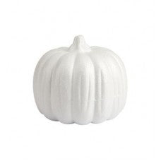 Styrofoam pumpkin