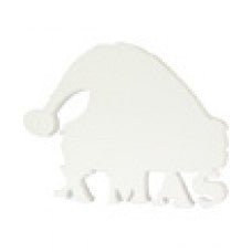 Styrofoam Santa hat X-Mas