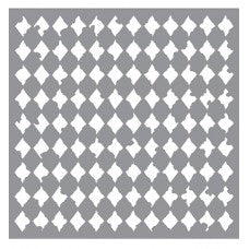 Stencil Distressed Harlequin