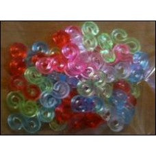 BAND-IT Closure Hooks colored 'S' Hook (plastic)