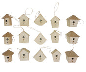 Décopatch AC331 Assorted birdhouses set of 5 different