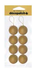 Décopatch NO007 Christmas balls small