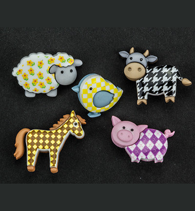 BAND-IT loom charms funky farm