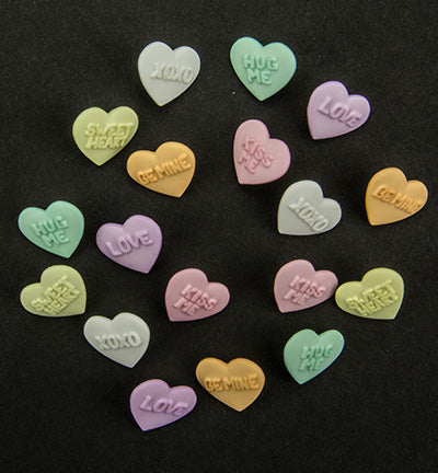 BAND-IT loom charms candy hearts