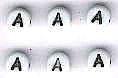 Buchstabenperle