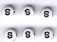 Buchstabenperle