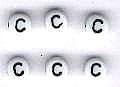 Buchstabenperle