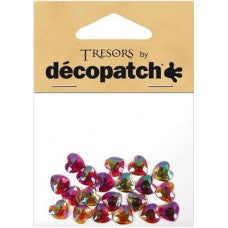 Tresors Hearts Facet 9mm