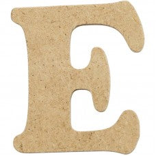 letter E mdf