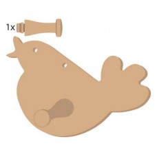 Bird coat rack