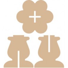 3D cupcake standaard 277