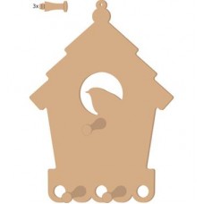 Garderobenständer „Vogelhaus“