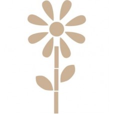 Wanddeko XL Blume