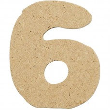 number 6 mdf