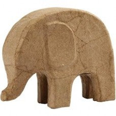 Kleiner Pappmaché-Elefant