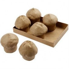 Cupcakes on a paper mache tray