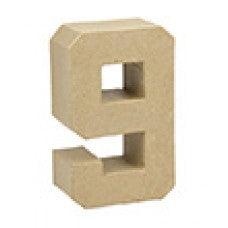 Pappmaché Nummer 9