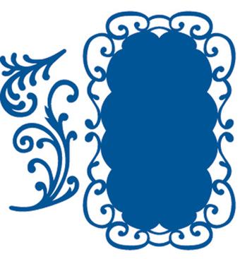 Creatable Frame swirls