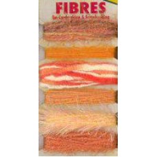 With orange fibers