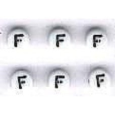 Buchstabenperle F