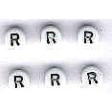 Buchstabenperle R