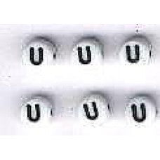 Buchstabenperle U