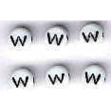 Buchstabenperle W